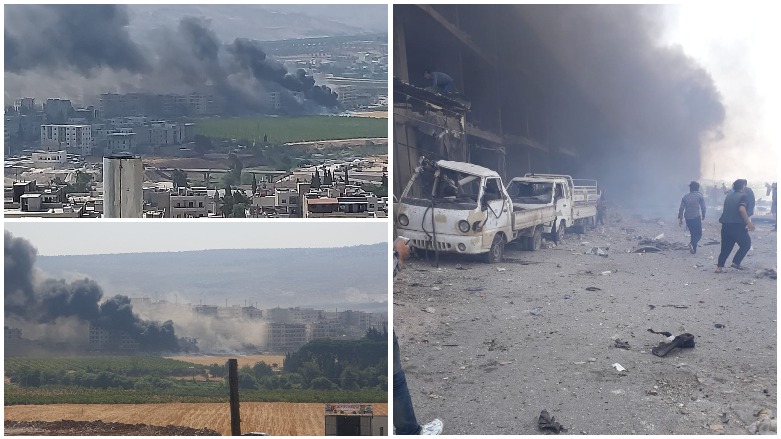 Li Efrînê teqîneke bihêz rûda 14 kuştî û nêzî 60 brîndar hene